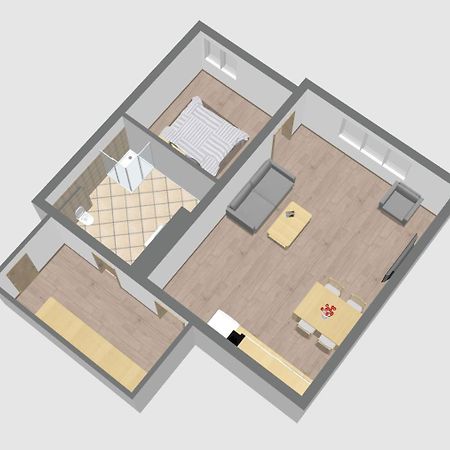 Apartmany Vlevo&Dole โรกีนีซ นัด ยีเซอโร ภายนอก รูปภาพ
