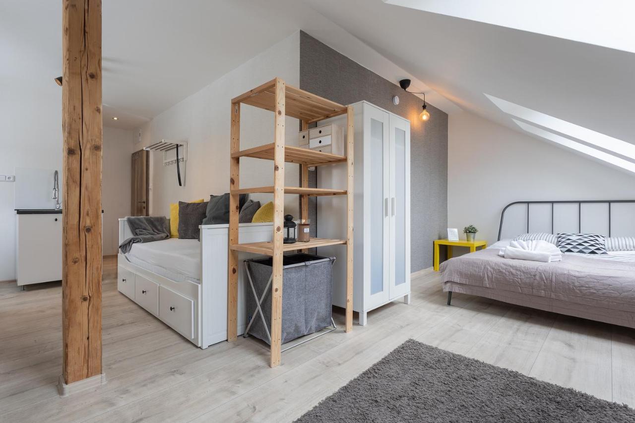 Apartmany Vlevo&Dole โรกีนีซ นัด ยีเซอโร ภายนอก รูปภาพ