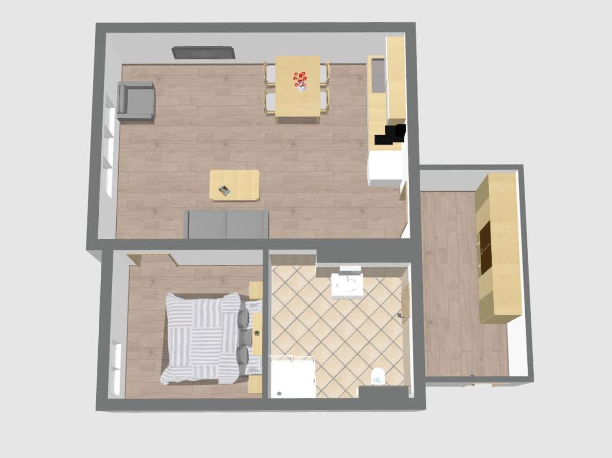 Apartmany Vlevo&Dole โรกีนีซ นัด ยีเซอโร ภายนอก รูปภาพ