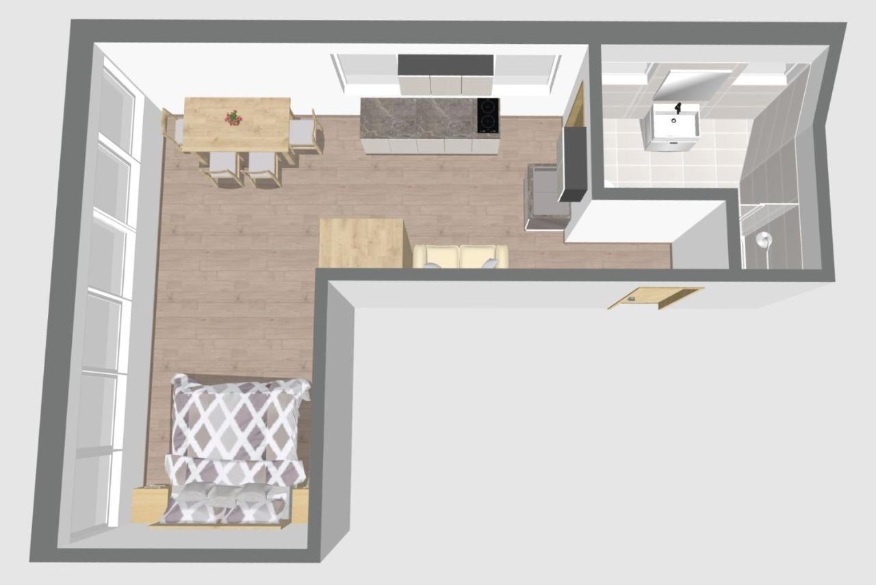 Apartmany Vlevo&Dole โรกีนีซ นัด ยีเซอโร ภายนอก รูปภาพ