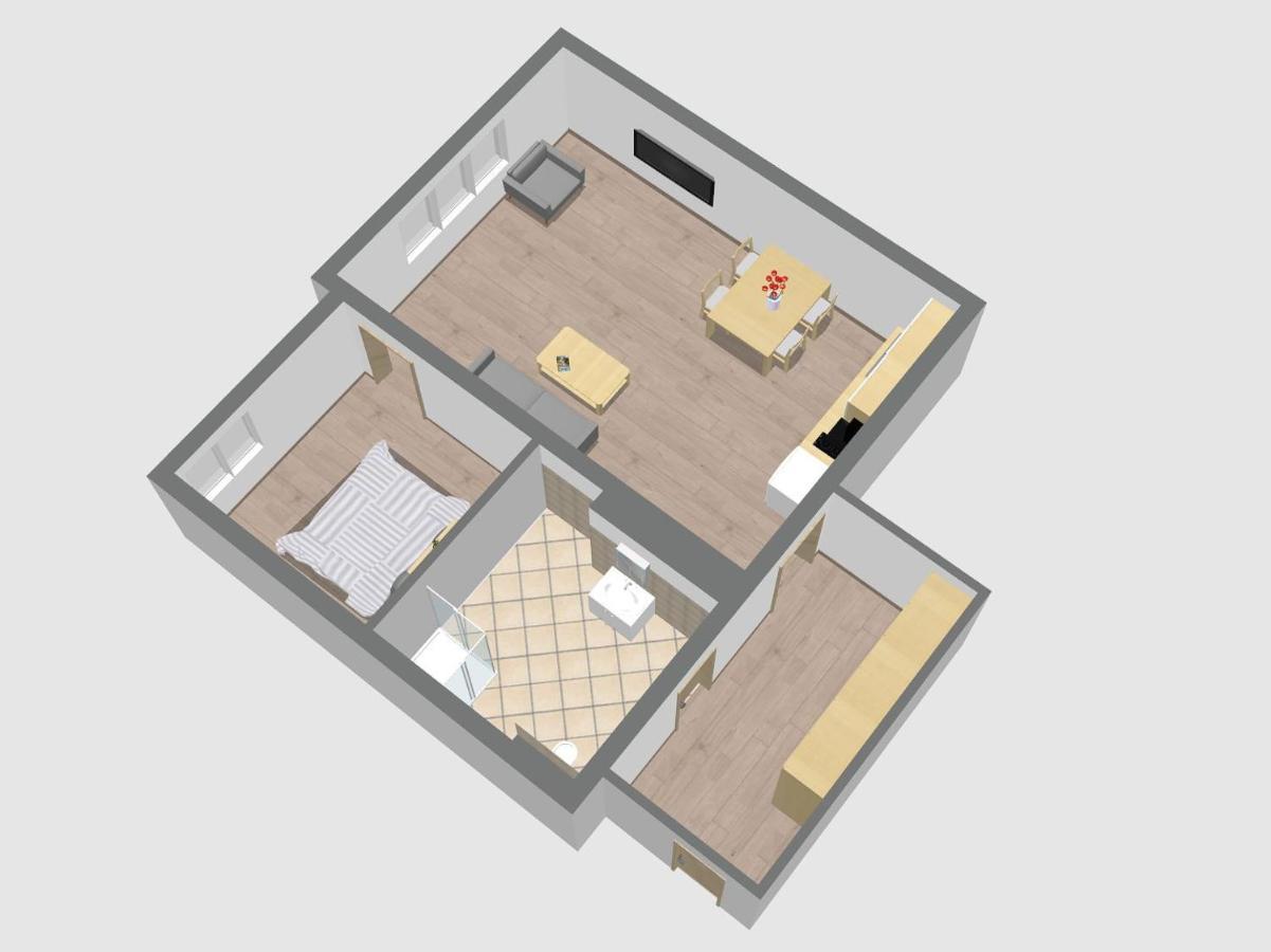 Apartmany Vlevo&Dole โรกีนีซ นัด ยีเซอโร ภายนอก รูปภาพ